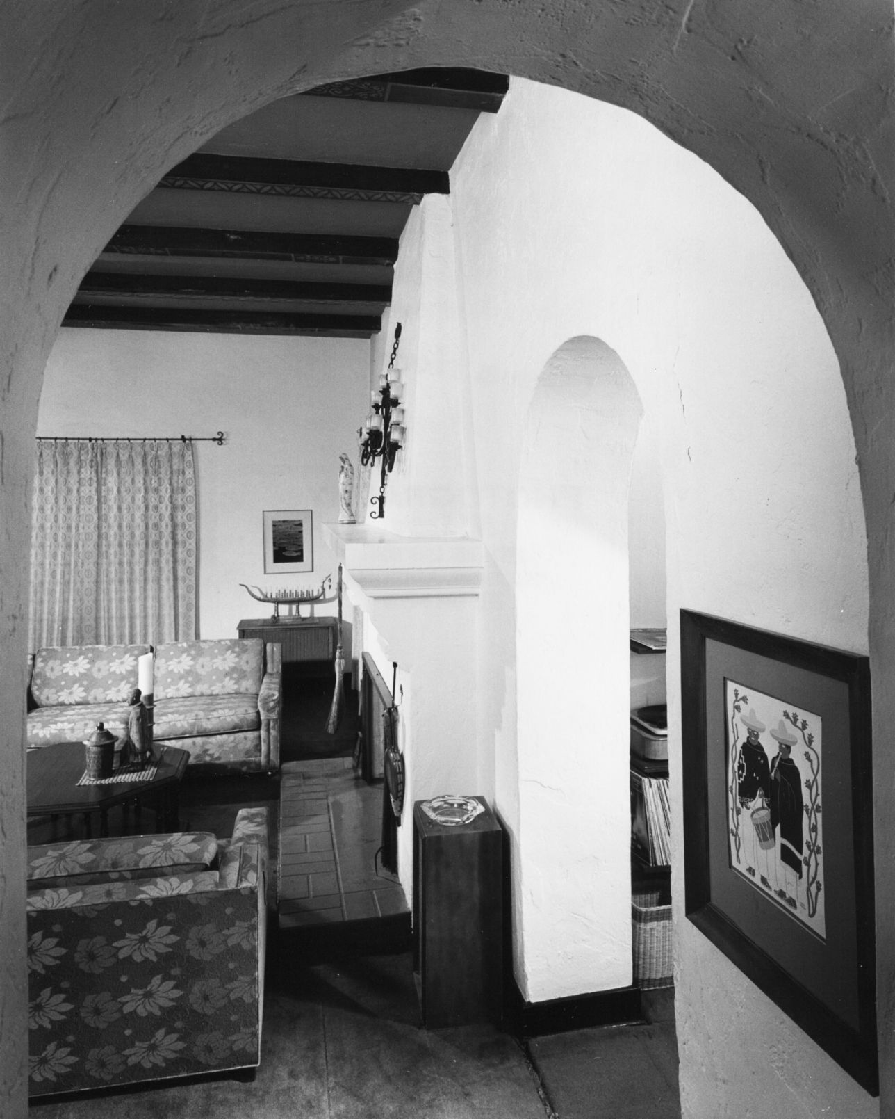 1965: Spanish architecture in older home